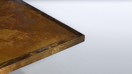 Paglia di Vienna in Bronze Coffee Table